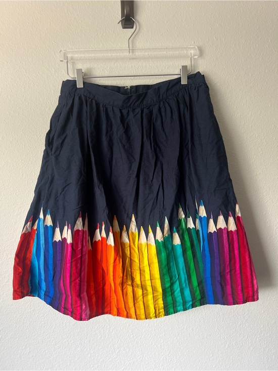 Modcloth Dresses & Skirts - ModCloth Fervour Colored Pencil Skirt Navy Blue Women’s Size XL
